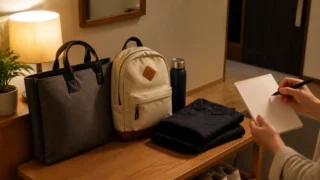 朝の時間をラクにする前夜準備のコツ｜忘れ物とバタつきを減らす方法