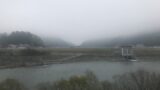 桜江町川戸・朝霧の江の川