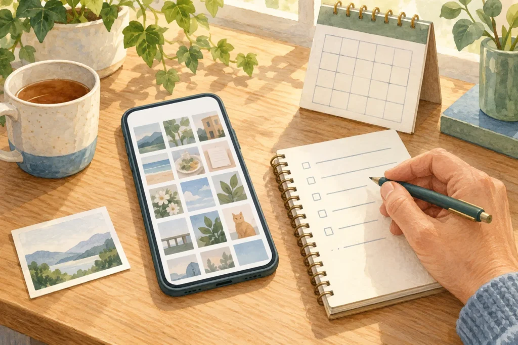 Illustration accompanying this household guide